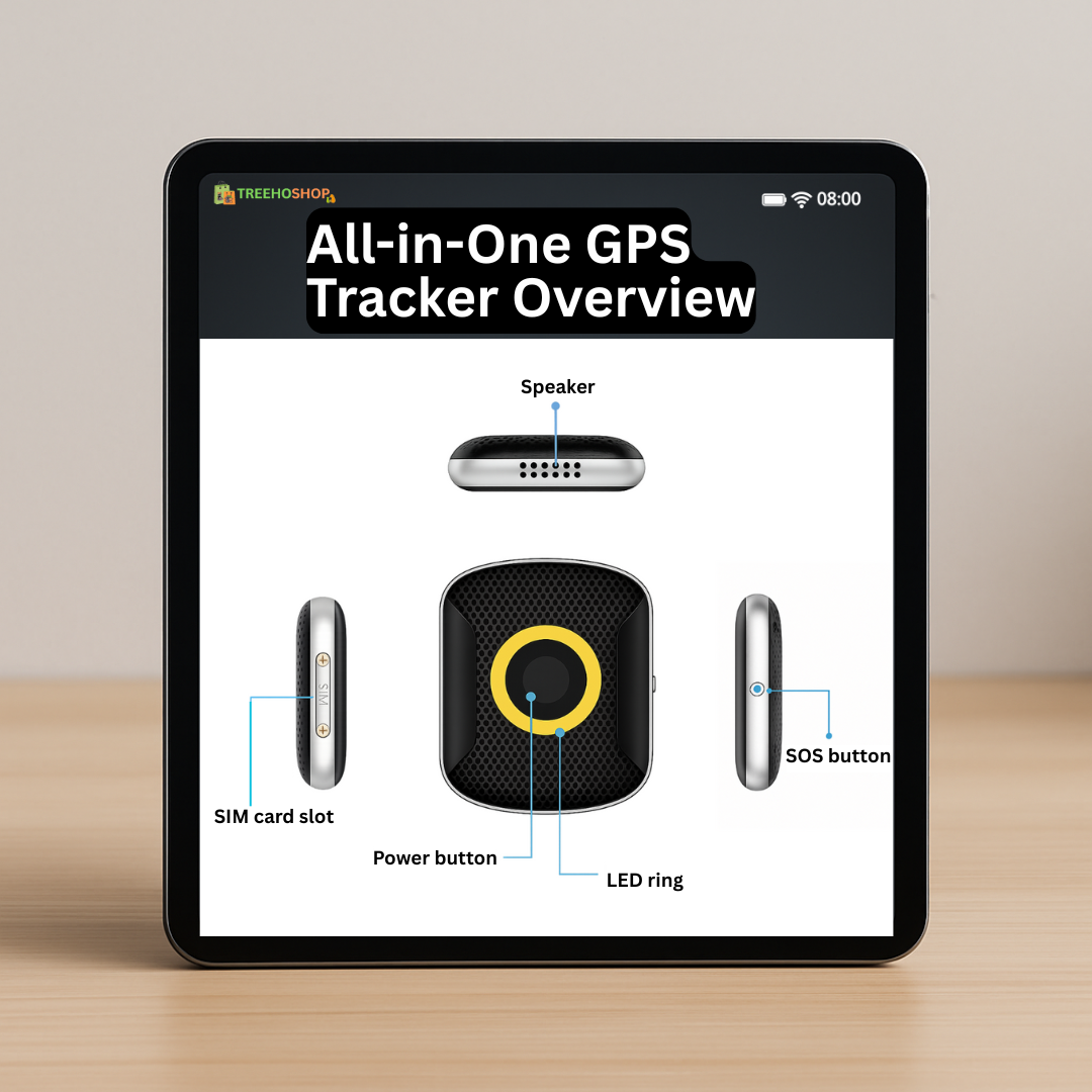 GPS Tracker Collar for Dogs & Cats – Real-Time Location & Safe-Zone Alerts