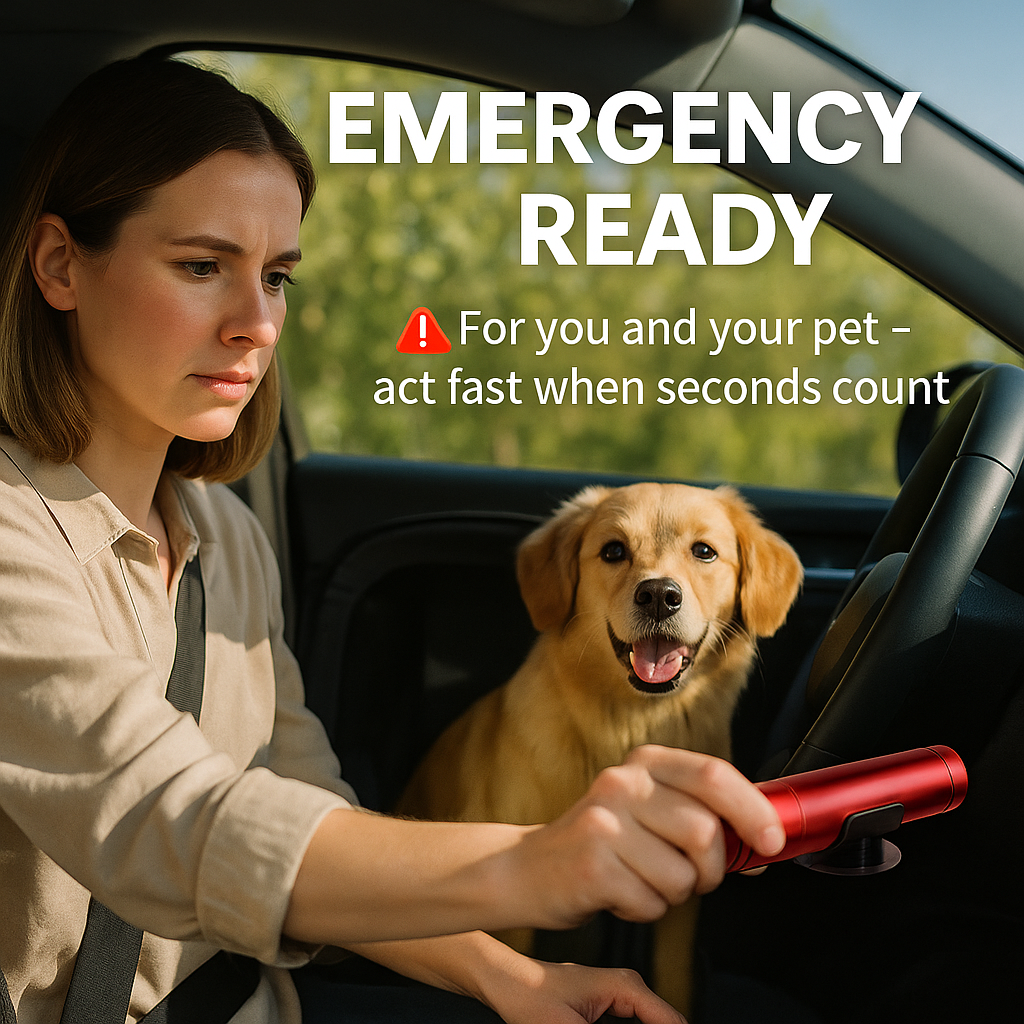 Emergency Window Breaker & Seatbelt Cutter