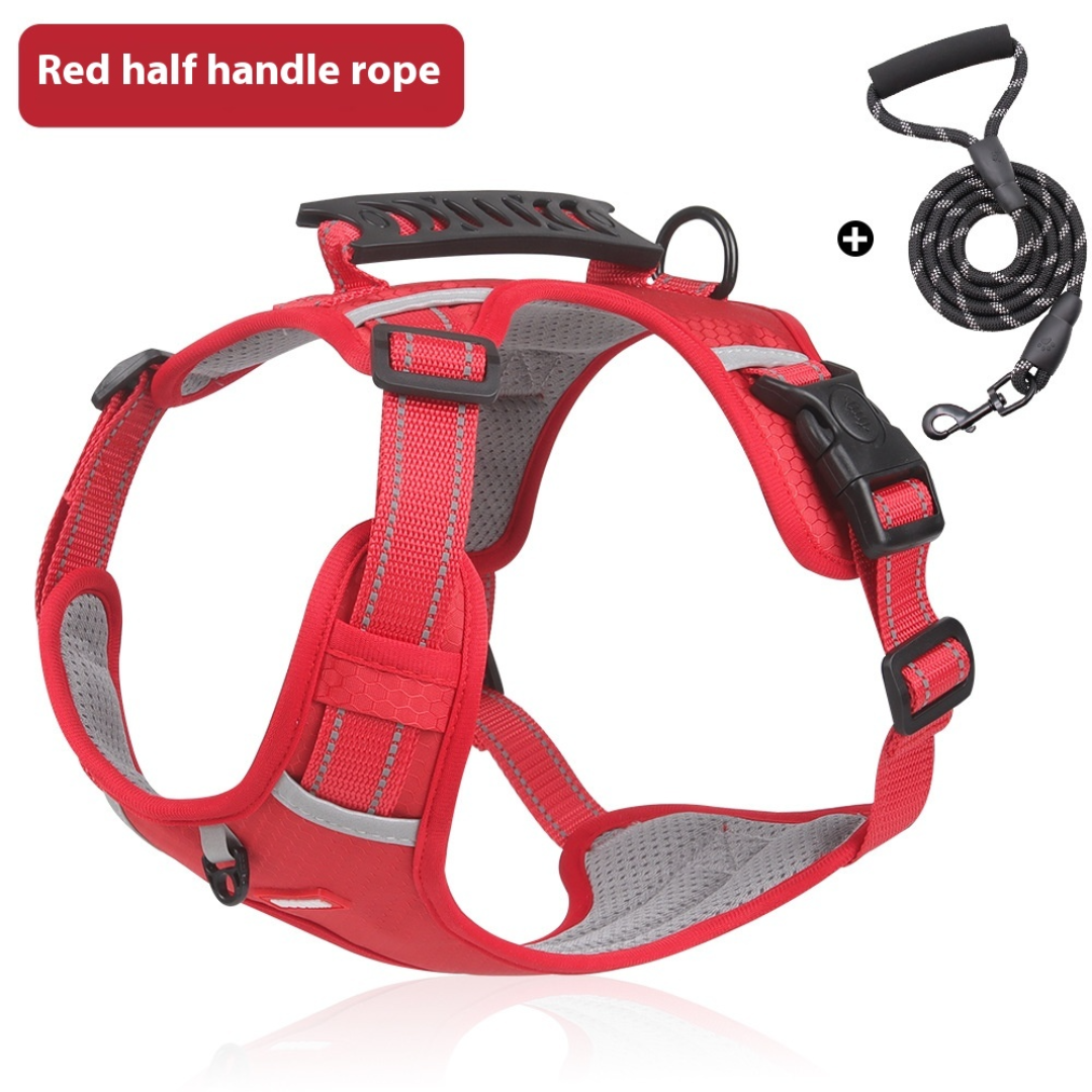 Reflective Dog Harness – No-Pull, Adjustable & Breathable