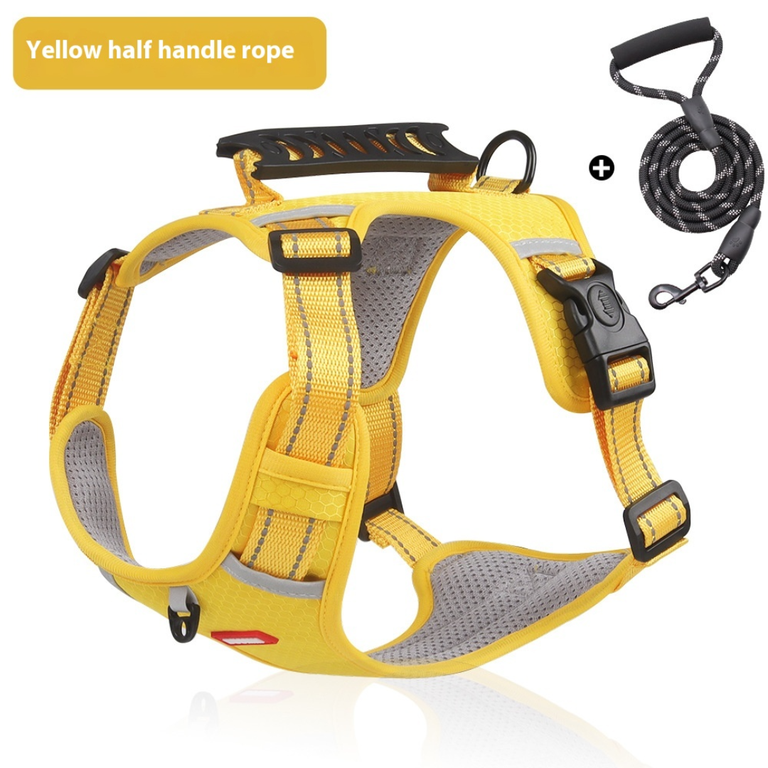 Reflective Dog Harness – No-Pull, Adjustable & Breathable