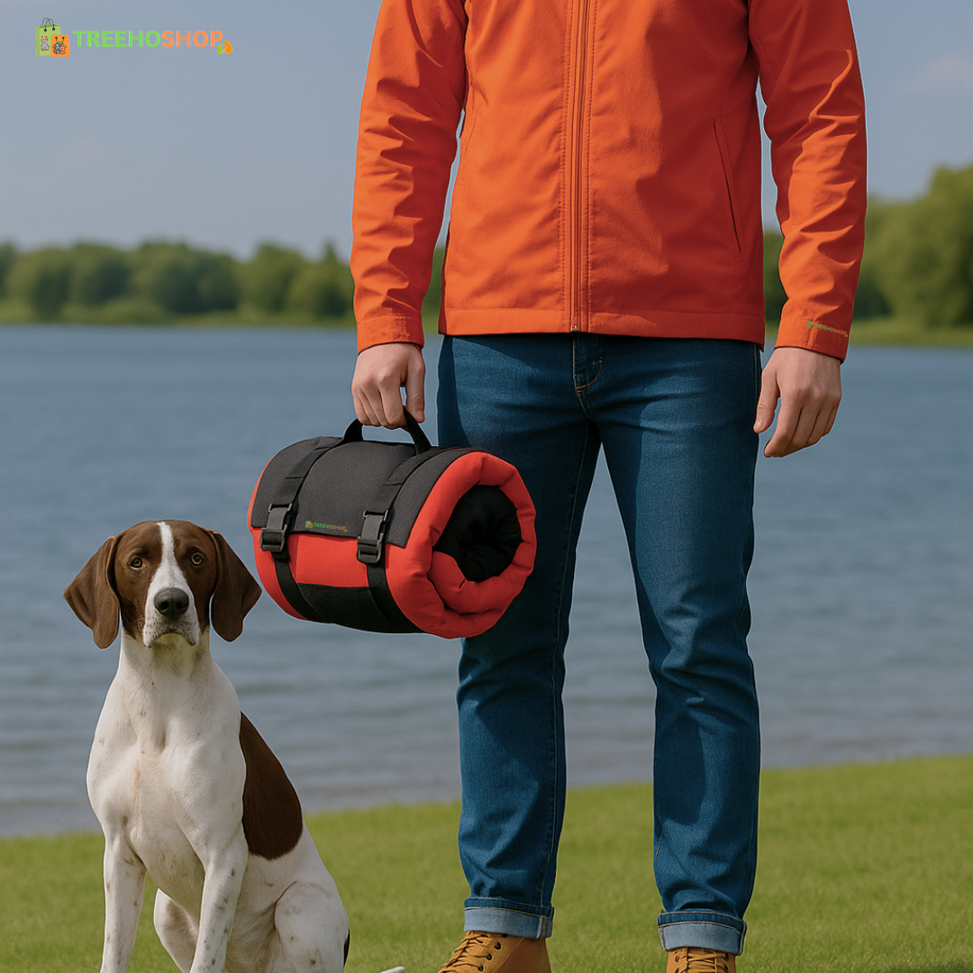 Foldable Waterproof Travel Mat for Pets – Portable & Durable Comfort