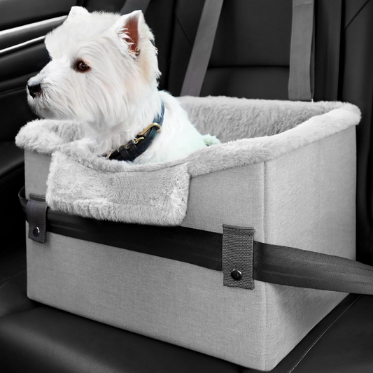 Portable Pet Travel Booster Seat with Safety Leash