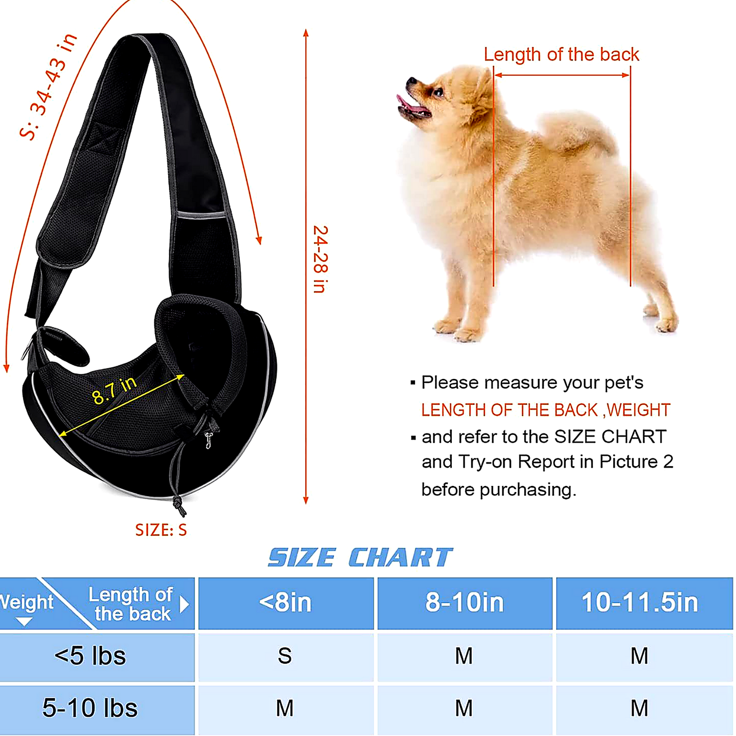 Portable Pet Carrier Crossbody Bag