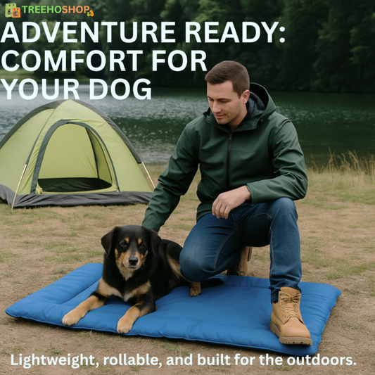 Foldable Waterproof Travel Mat for Pets – Portable & Durable Comfort