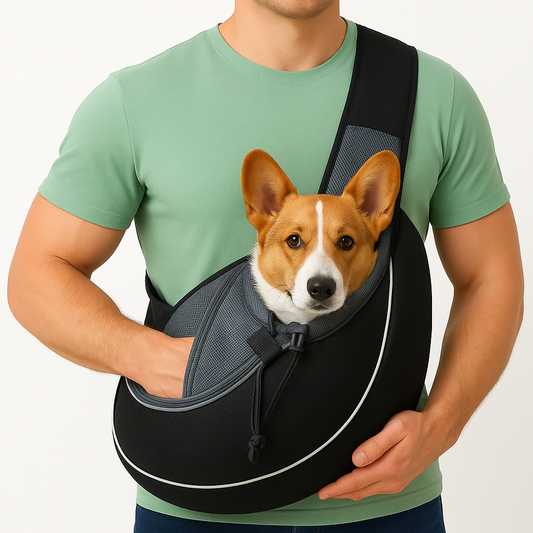Portable Pet Carrier Crossbody Bag