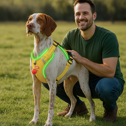 Reflective Dog Harness – No-Pull, Adjustable & Breathable