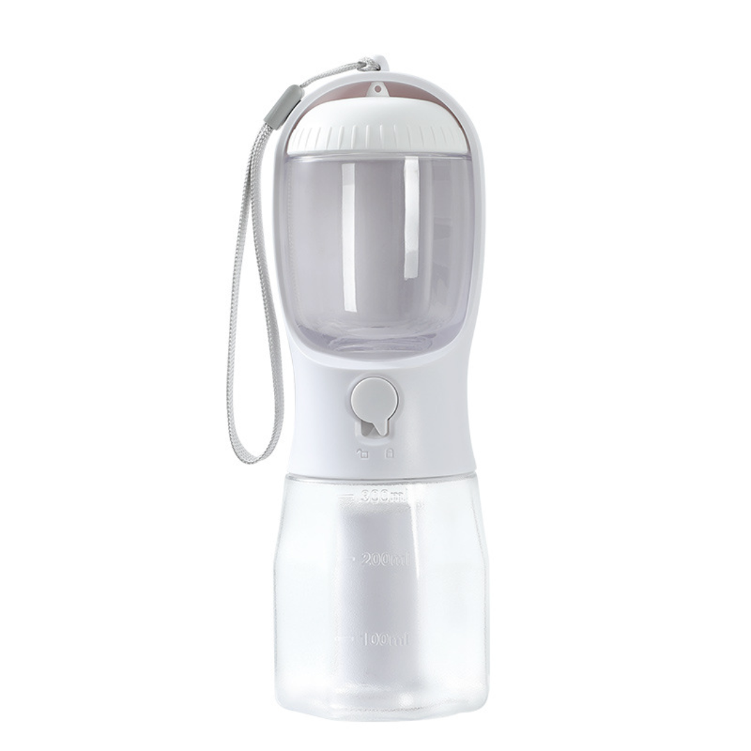 AquaMate™ – 3-in-1 Portable Pet Water Bottle for Dogs & Cats